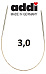 Спицы круговые супергладкие ADDI, 40 см